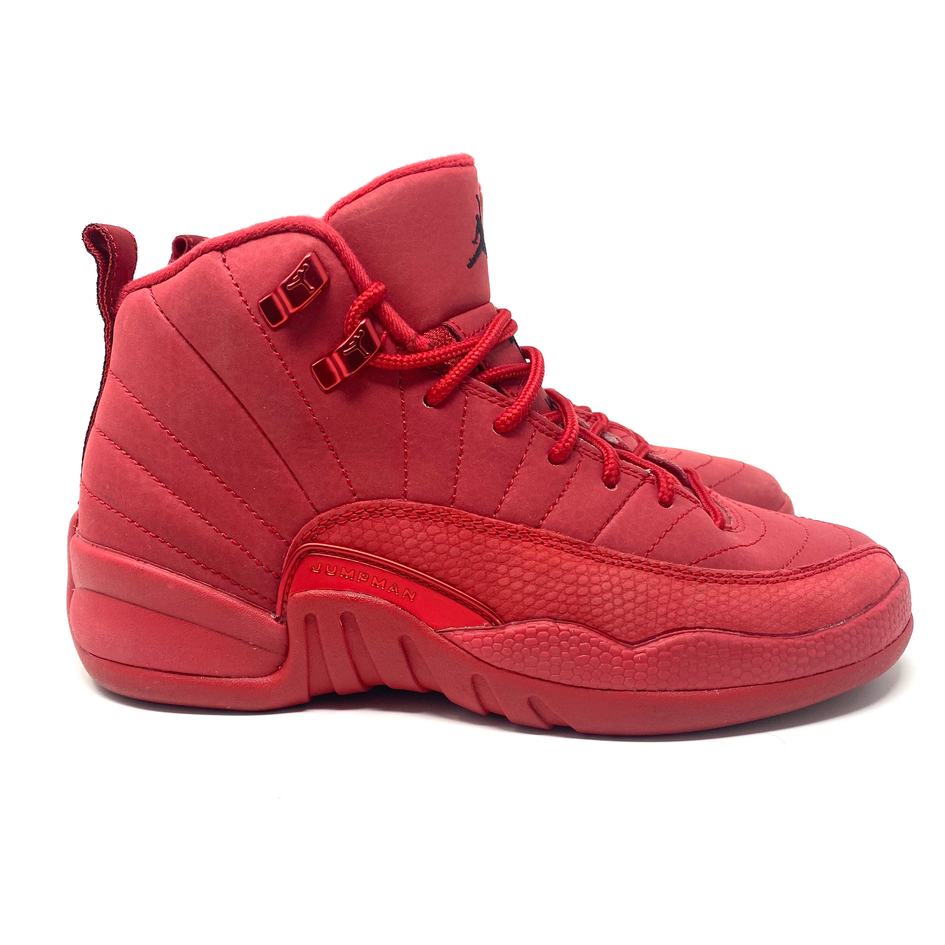 Nike Air Jordan 12 Retro GS Gym Red 153265-601 Jumpman Sneakers 5Y