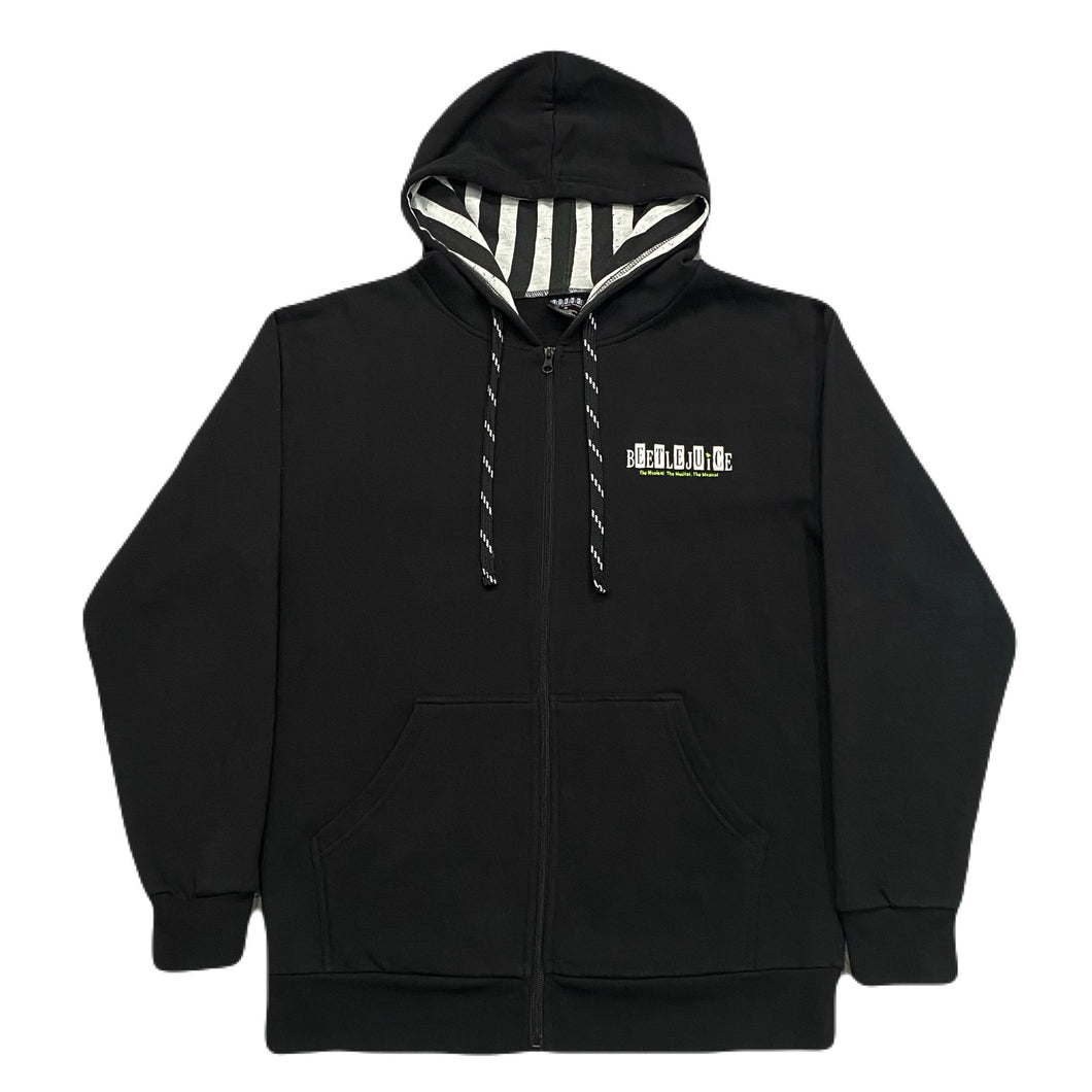 Beetlejuice The Musical It’s Show Time Full Zip Hoodie Men’s Medium