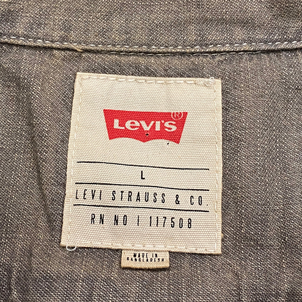 Levi’s Levis 2012 ADBD Go Forth Dyed Denim Button Up Shirt Large