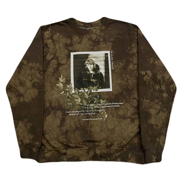 Taylor Swift 2020 Your Ivy Grows Acid Wash Evermore Sweatshirt Women’s Medium