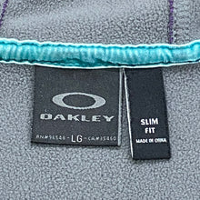 Load image into Gallery viewer, Oakley Fleece Lined Zip Up Hoodie Slim Fit Large
