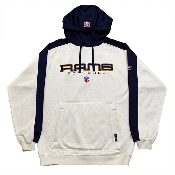 Vintage 90’s Reebok NFL Team Apparel St. Louis Rams Hoodie Medium