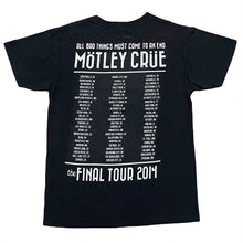 Load image into Gallery viewer, Motley Crue 2014 The Final Tour Concert T-Shirt Small
