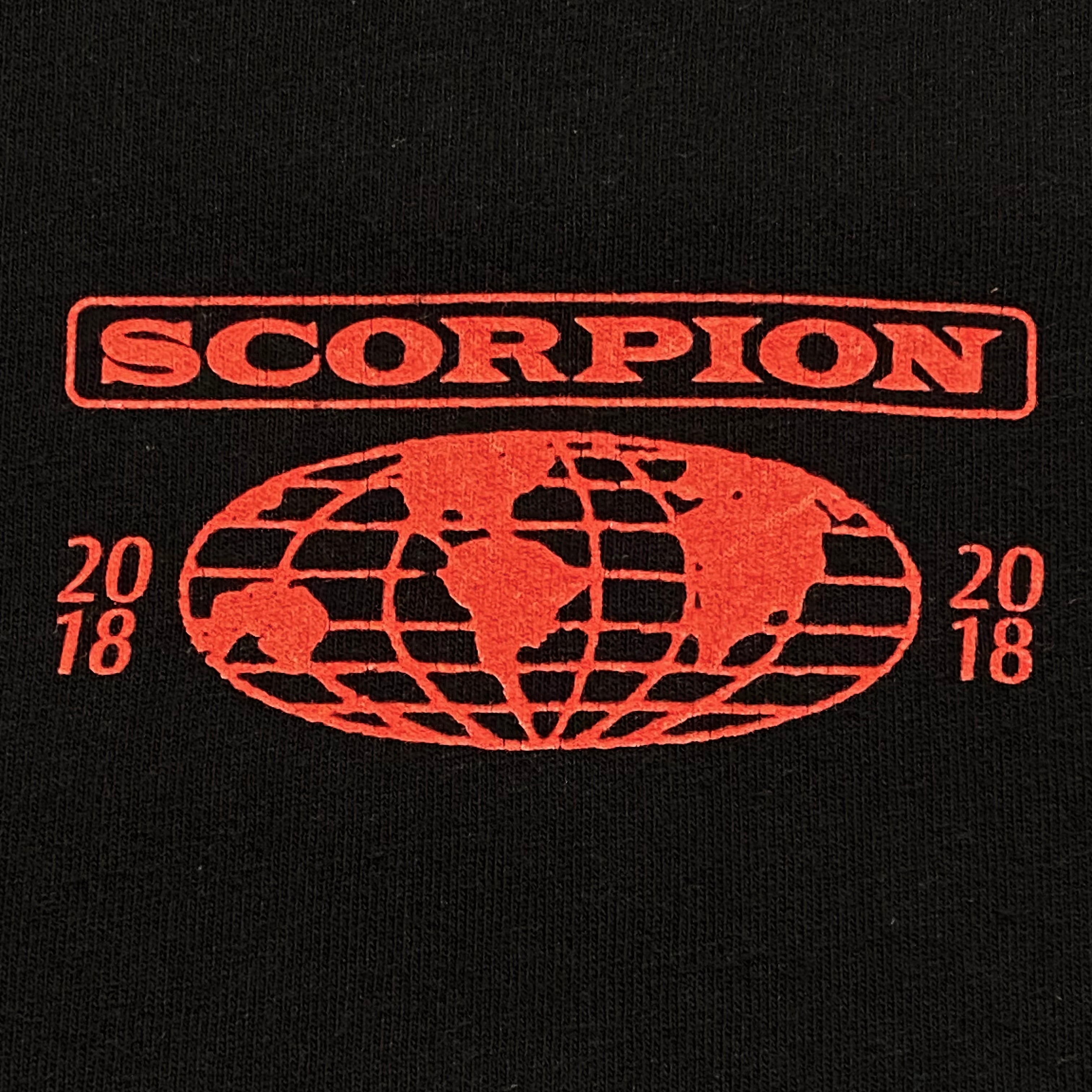 Drake 2018 Scorpion World Tour Rap R&B City Concert T-Shirt Men’s Small
