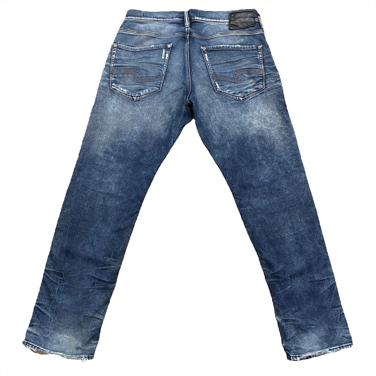 Silver Jeans Eddie Joga Custom Distressed Jeans 31 x 32