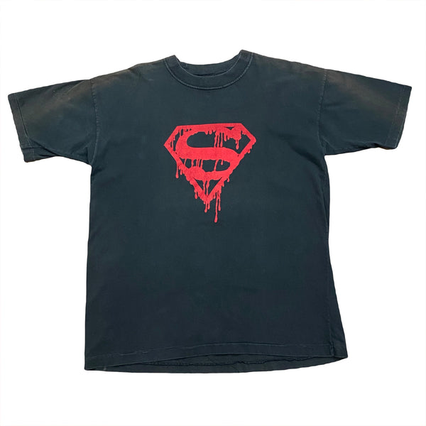 Vintage DC Comics The Death of Superman Logo T-Shirt Men’s Large