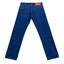 Load image into Gallery viewer, Naked &amp; Famous x Frank &amp; Oak Indigo Japanese Raw Selvedge with Twisted Weft Jeans 32
