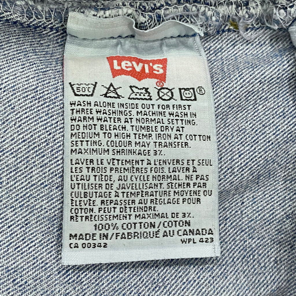 Vintage Levi’s 501 XX Button Fly Medium Wash Jeans 36 x 34