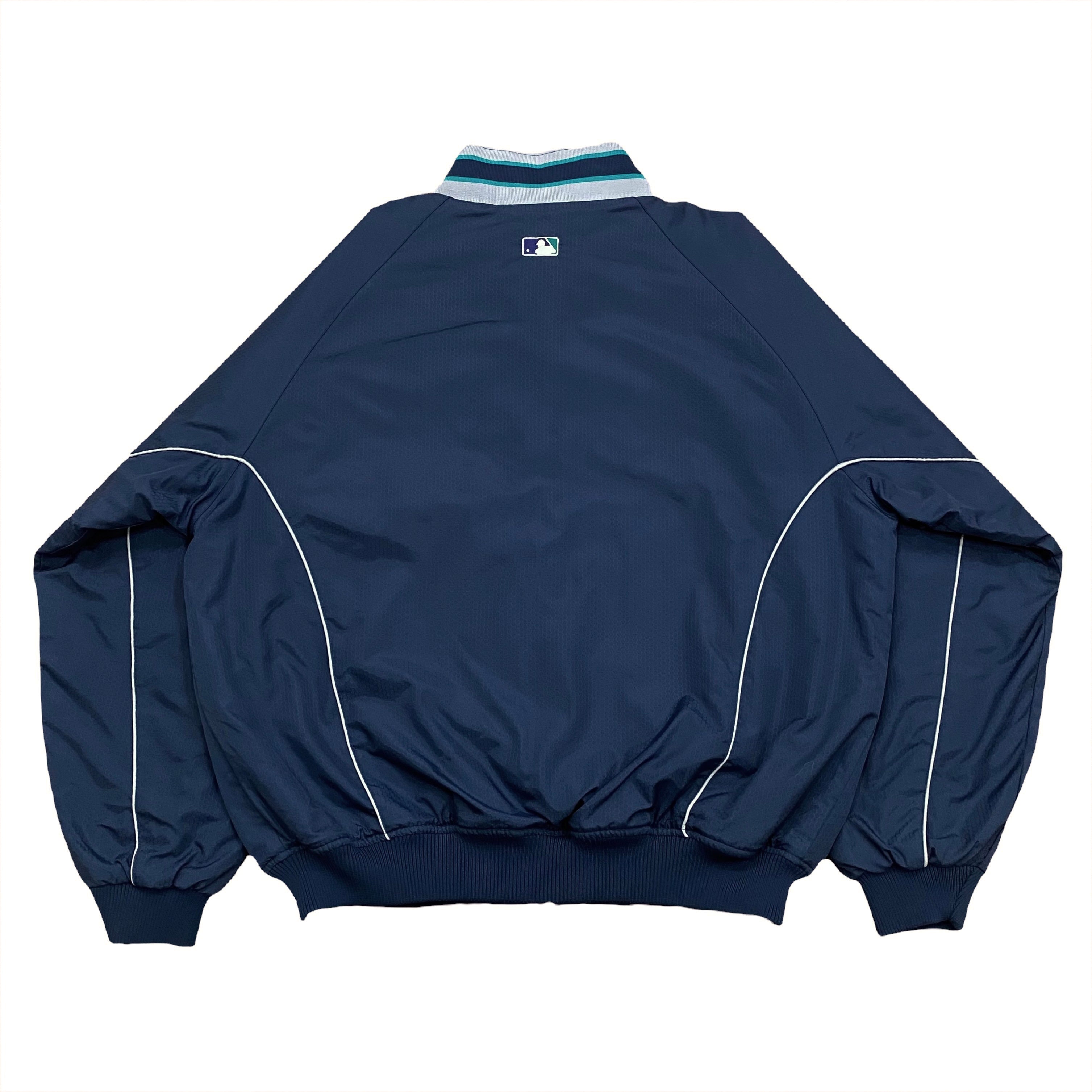 Vintage Majestic MLB Seattle Mariners 9/11 2001 Season Authentic Jacket Men’s XL