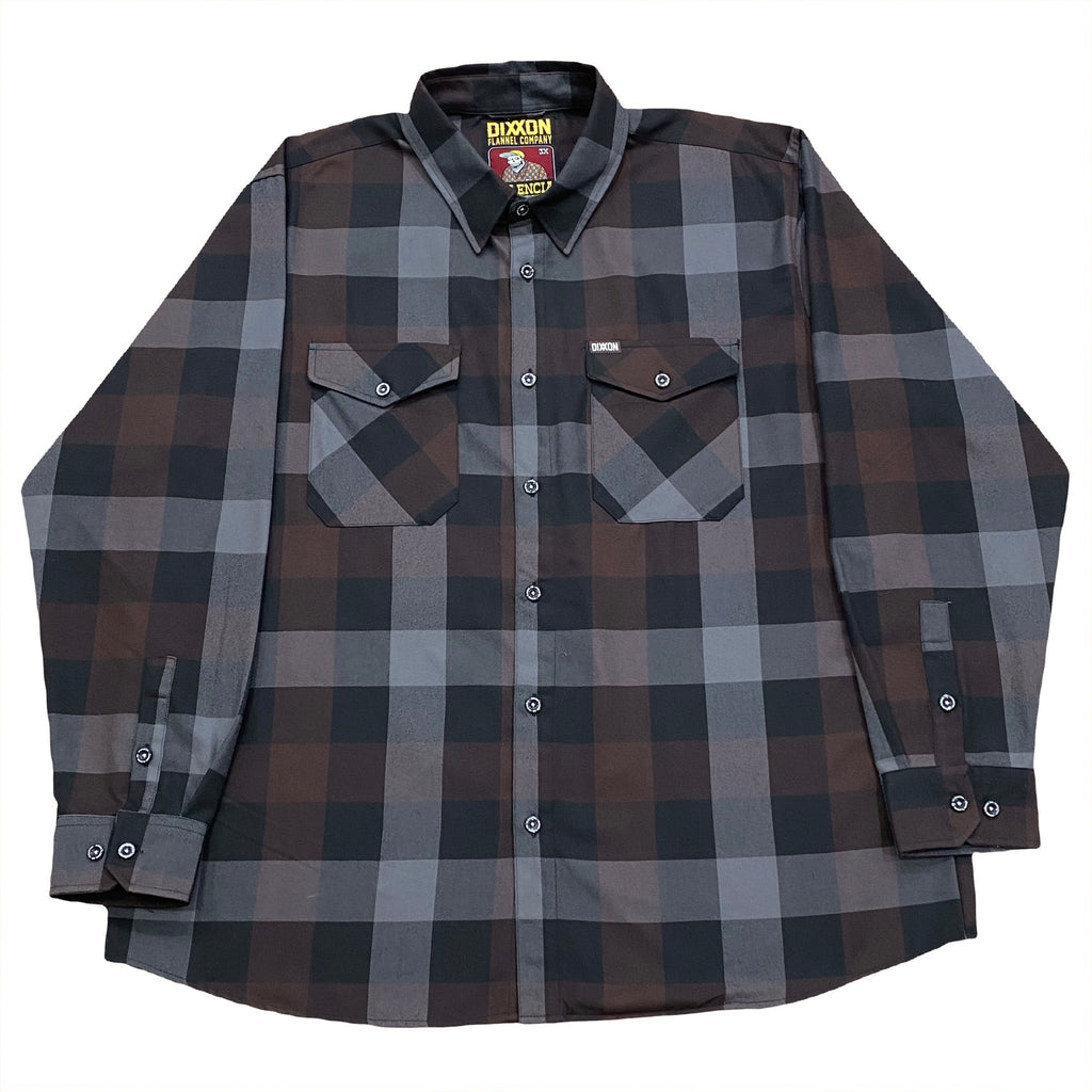 Dixxon Flannel Valencia Plaid Long Sleeve Button Up Shirt 3XL (NWOT)