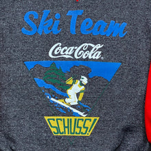 Load image into Gallery viewer, Deadstock 1986 Coca-Cola Winter Sports Ski Team Schuss! Sweatshirt Small
