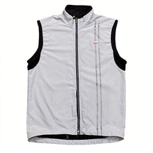 Load image into Gallery viewer, Vintage Nike Running Reflective Full Zip Vest Small
