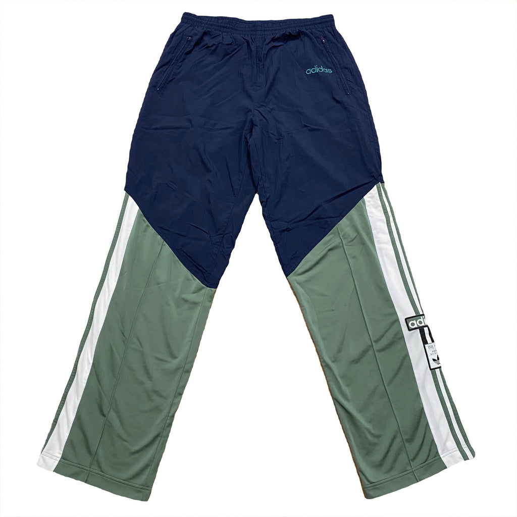 Vintage Adidas Custom Reworked Windbreaker Track Pants Large Tall