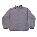 Vintage Ralliart Jackie Chan Gray Fleece Lined Windbreaker Jacket Large