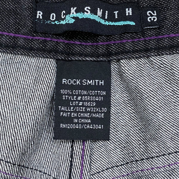 Rocksmith Black Raw Selvedge Jeans 32 x 30