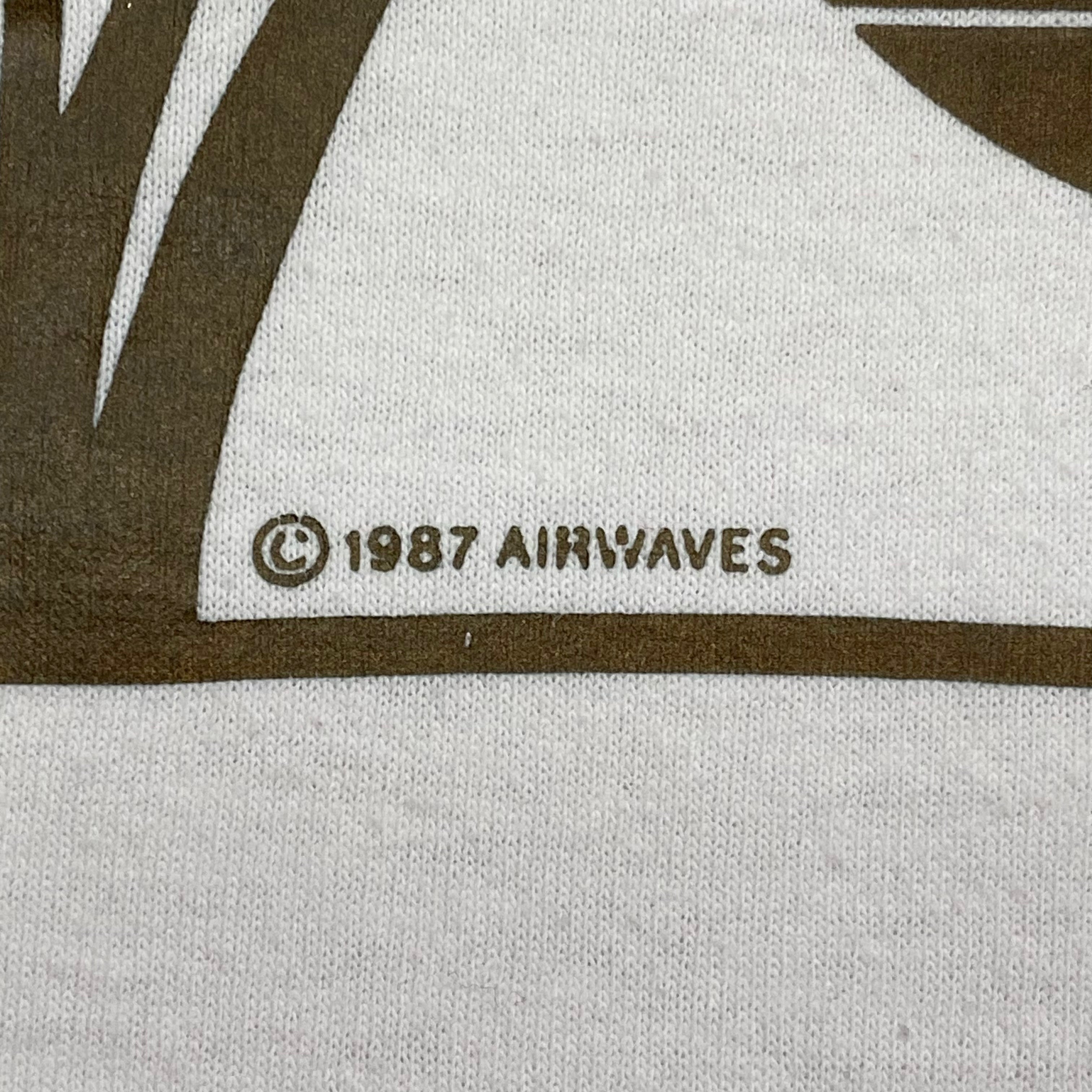 Vintage 1987 St. Thomas Airwaves T-Shirt Men's Medium