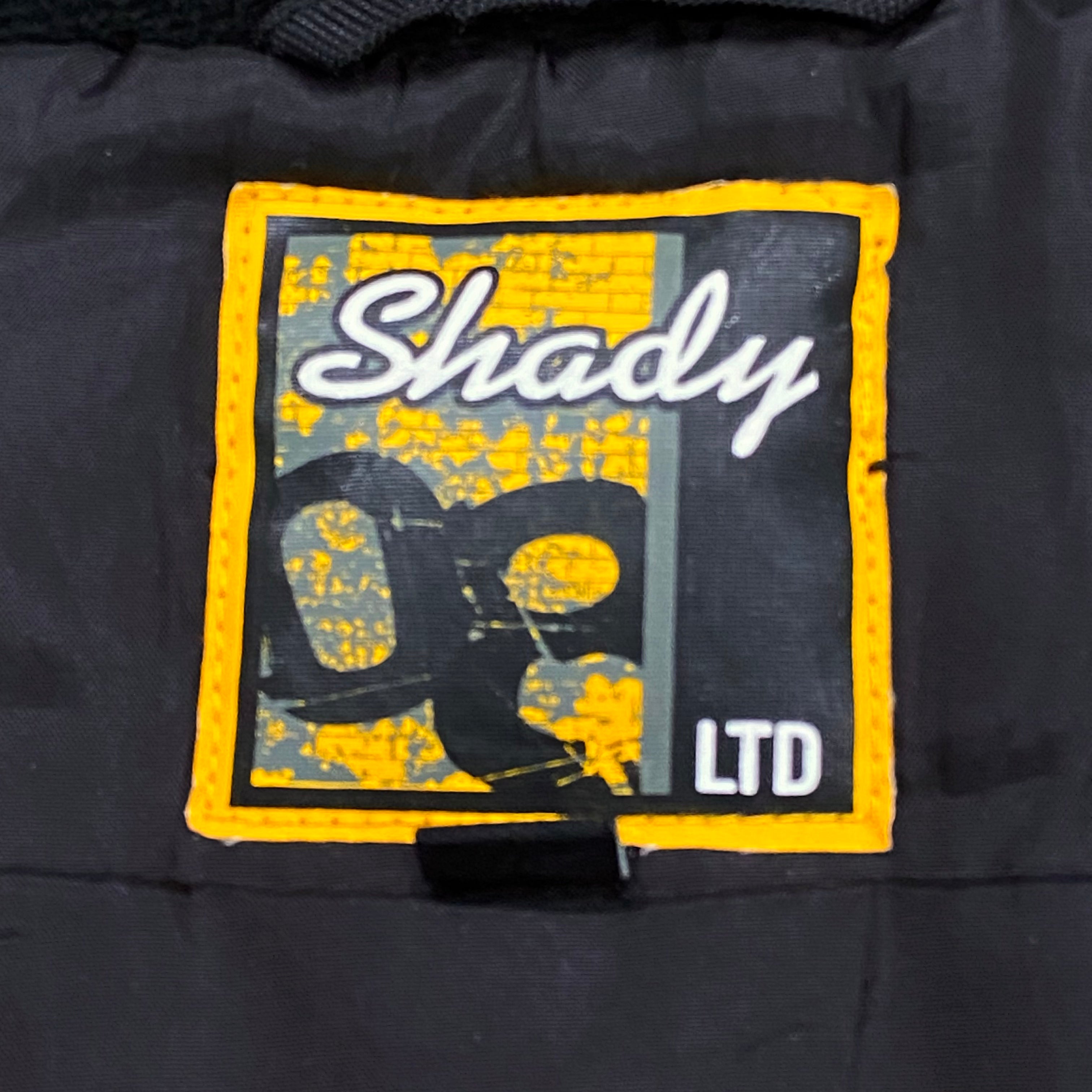 Vintage Shady Ltd Eminem Black Nylon Zip Coat Jacket Men’s Medium