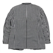 Load image into Gallery viewer, Vintage 90’s Versus Gianni Versace Black &amp; White Plaid Blazer Jacket 50
