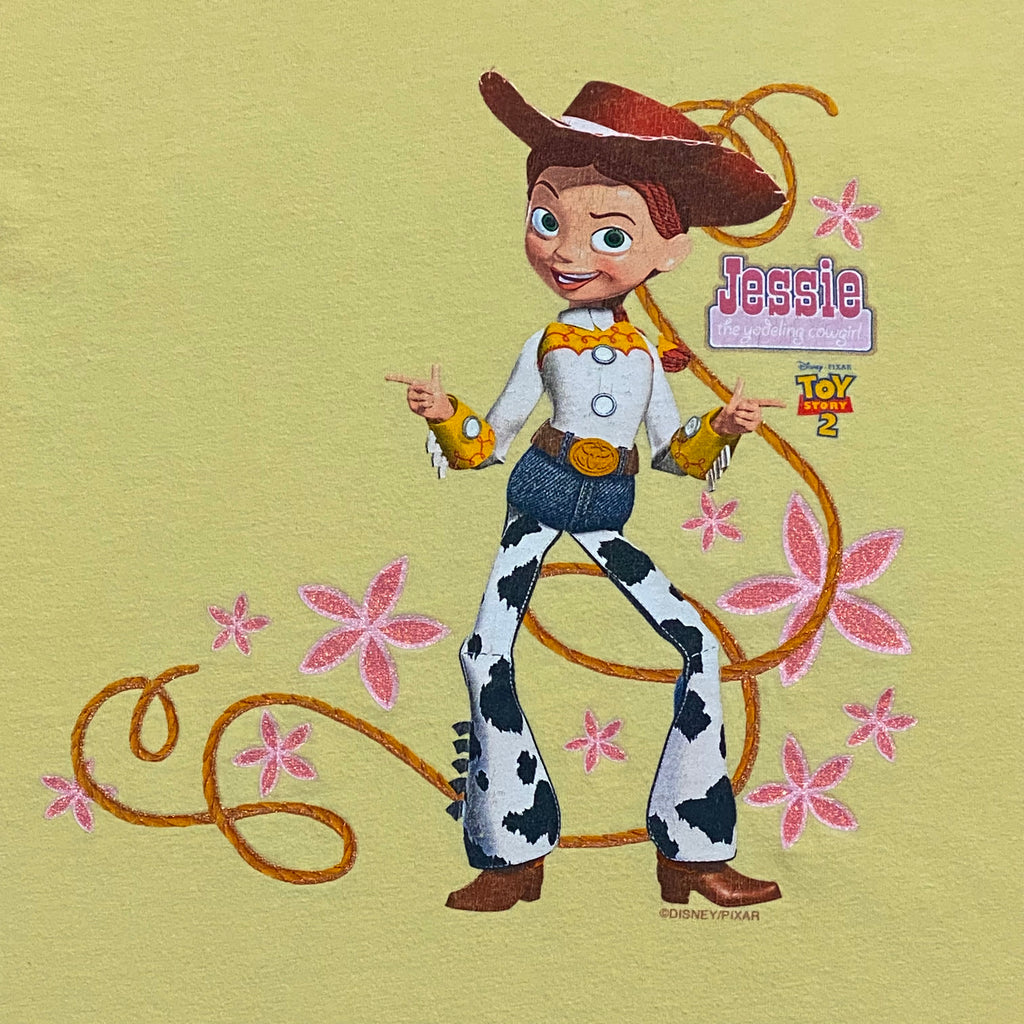 Vintage 1999 The Disney Store Pixar Toy Story 2 Jessie The Yodeling Cowgirl T-Shirt Women’s Small