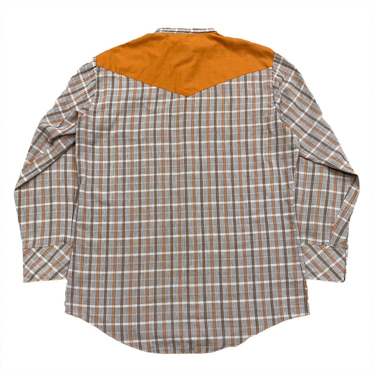 Vintage Bar B Western Wear Plaid Pearl Snap Shirt Men’s Large