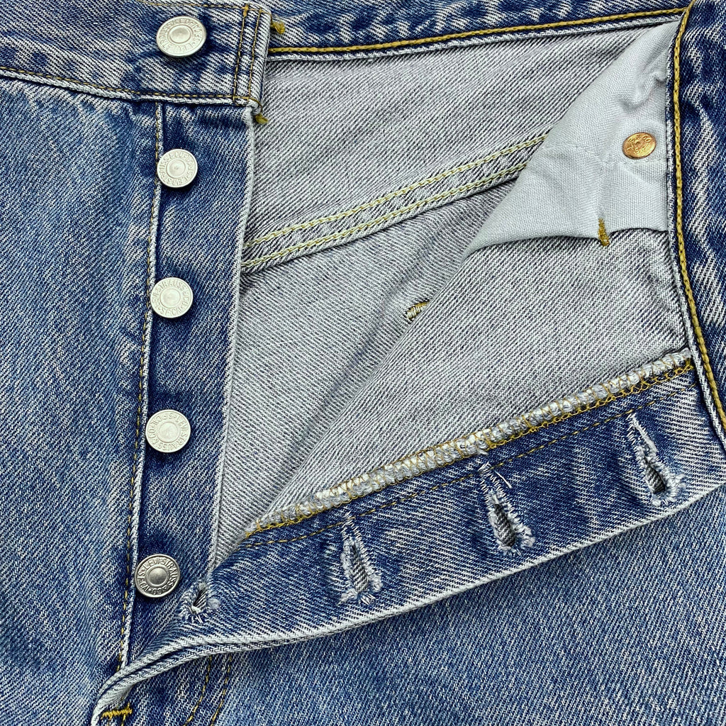 Vintage Levi’s 501 XX Button Fly Medium Wash Jeans 36 x 34