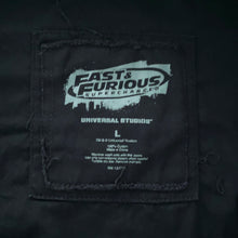 Load image into Gallery viewer, Fast &amp; Furious Supercharged Universal Studios Twill Jacket Large
