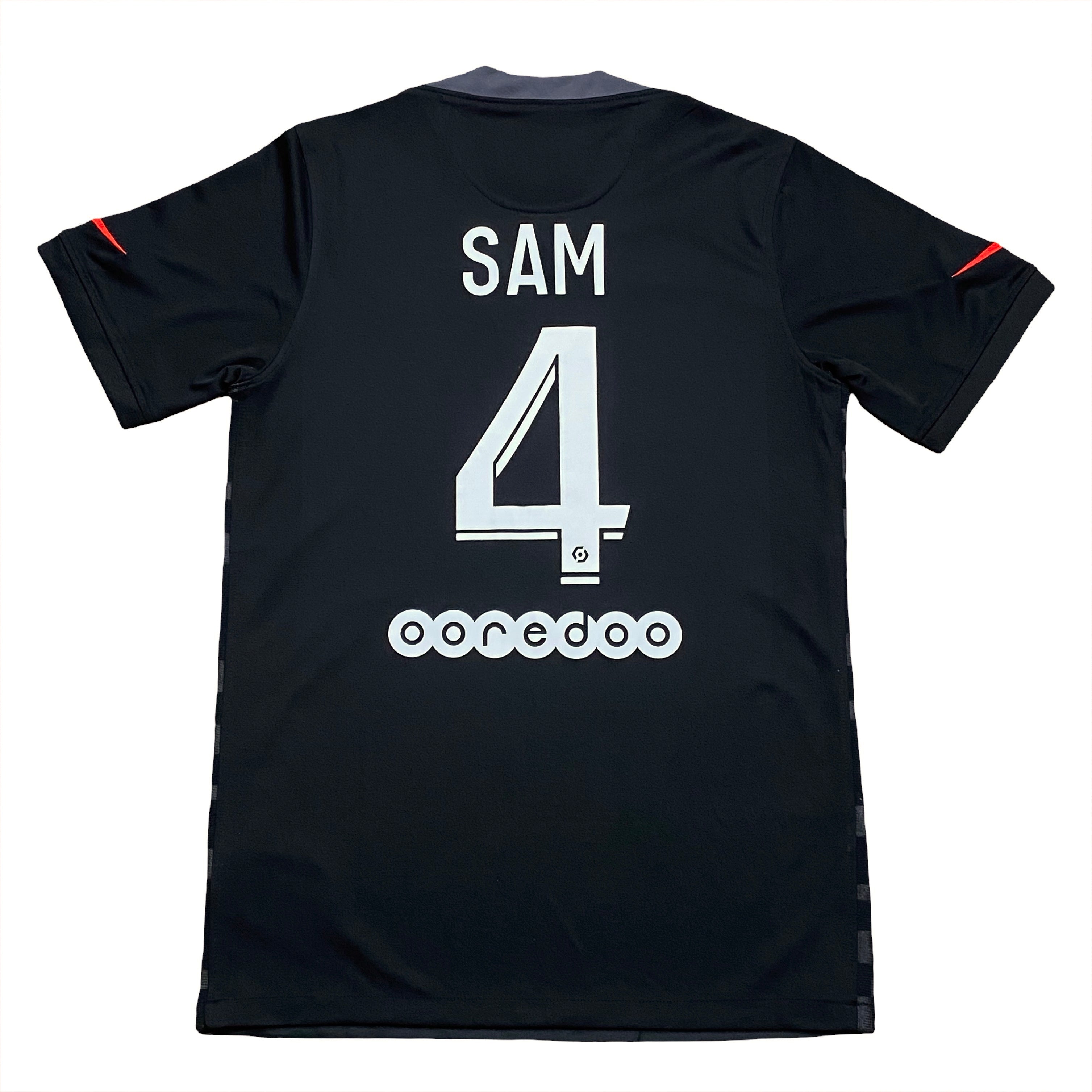 Nike Paris Saint-Germain PSG 2021-2022 Black Third Soccer Football Jersey Small