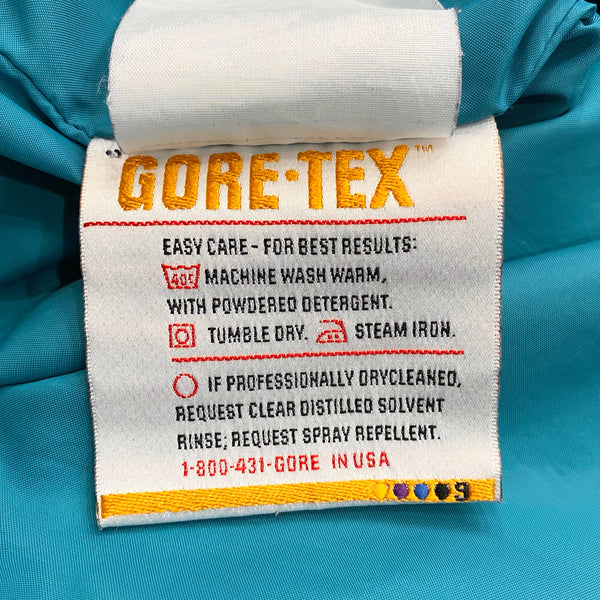Vintage 90’s West Wave Color Block Gore-Tex 1/4 Zip Ski Shell Jacket Large