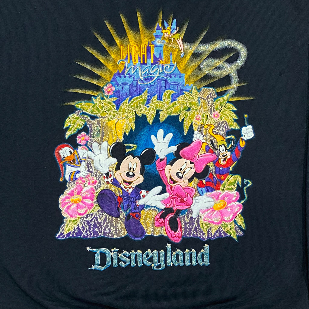 Vintage 90’s Disney Disneyland Light Magic Sweatshirt Girls Medium