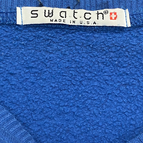 Vintage Swatch Big Chief Front Pockets USA Made Sweatshirt Women’s Small
