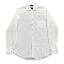 Load image into Gallery viewer, Rodd &amp; Gunn 100% Linen Woven In Italy Sports Fit Long Sleeve Button Shirt Medium
