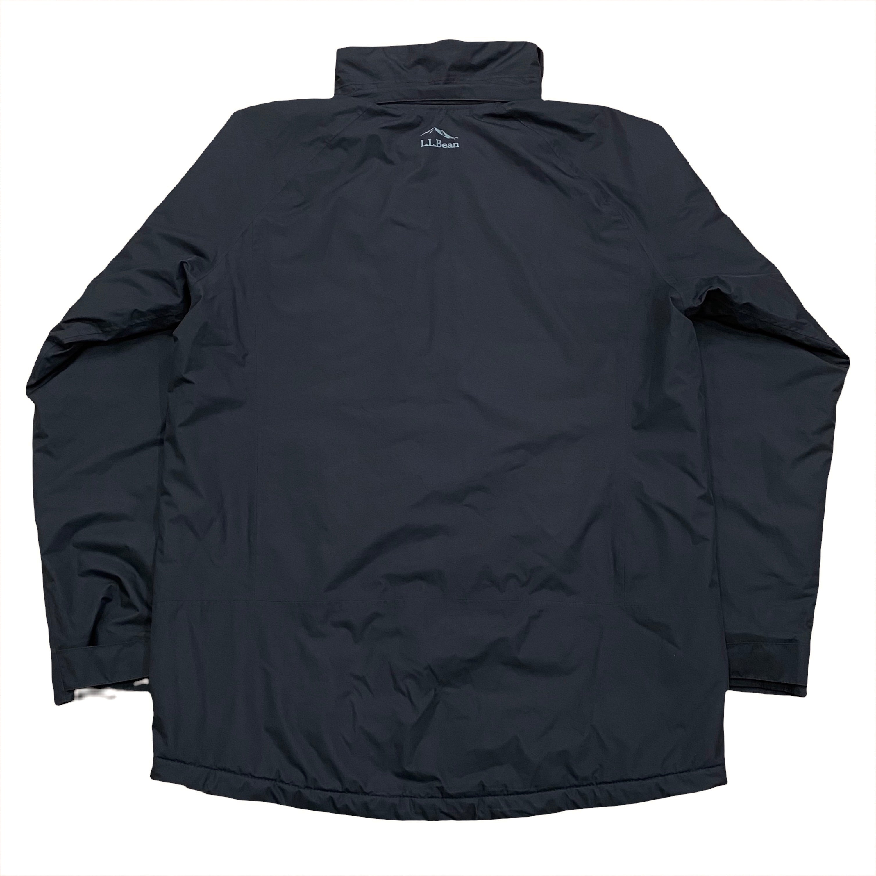 LL Bean Wildcat Black Waterproof Primaloft Insulated Jacket Medium