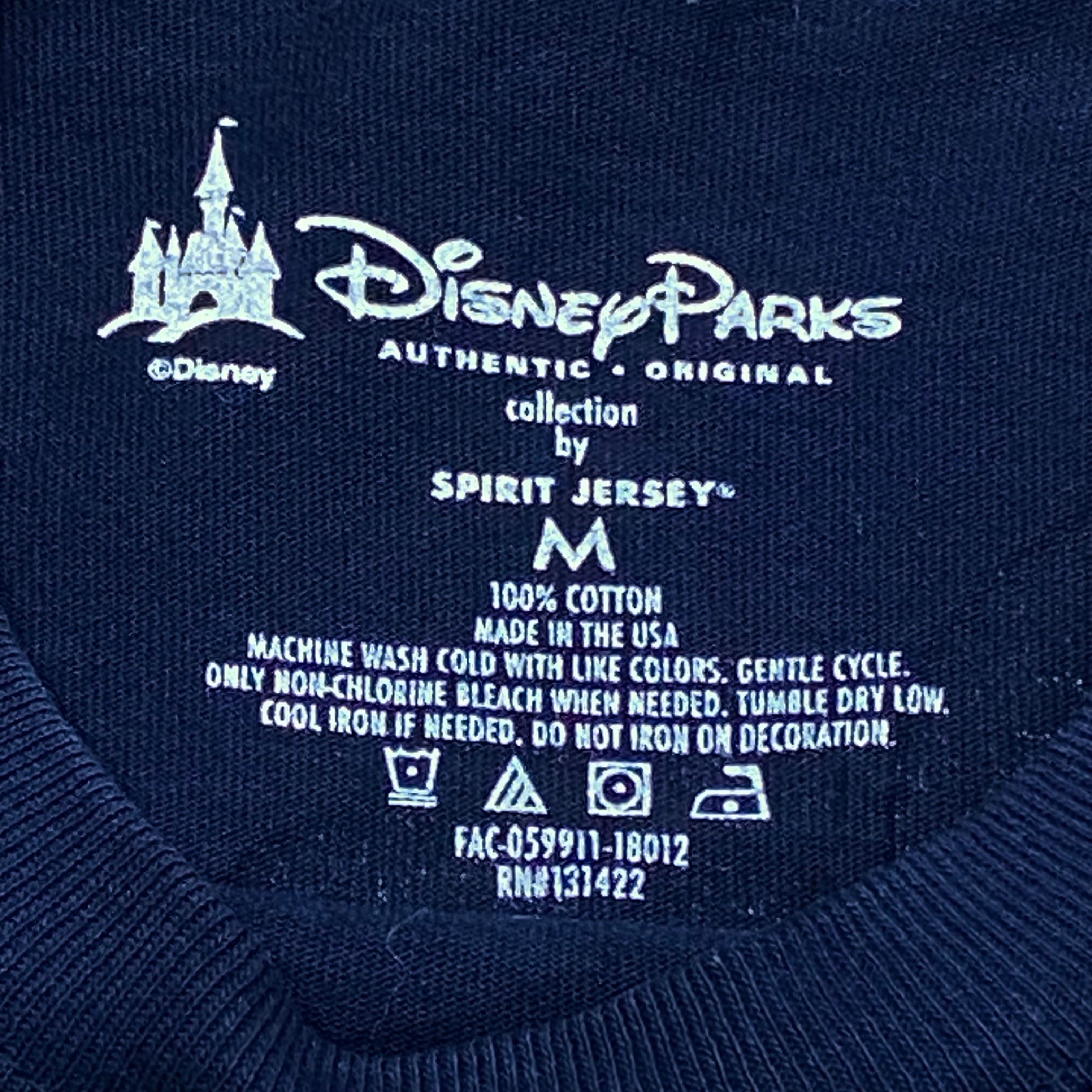 Walt Disney World Retro WDW Est. 1971 Navy Spirit Jersey Medium