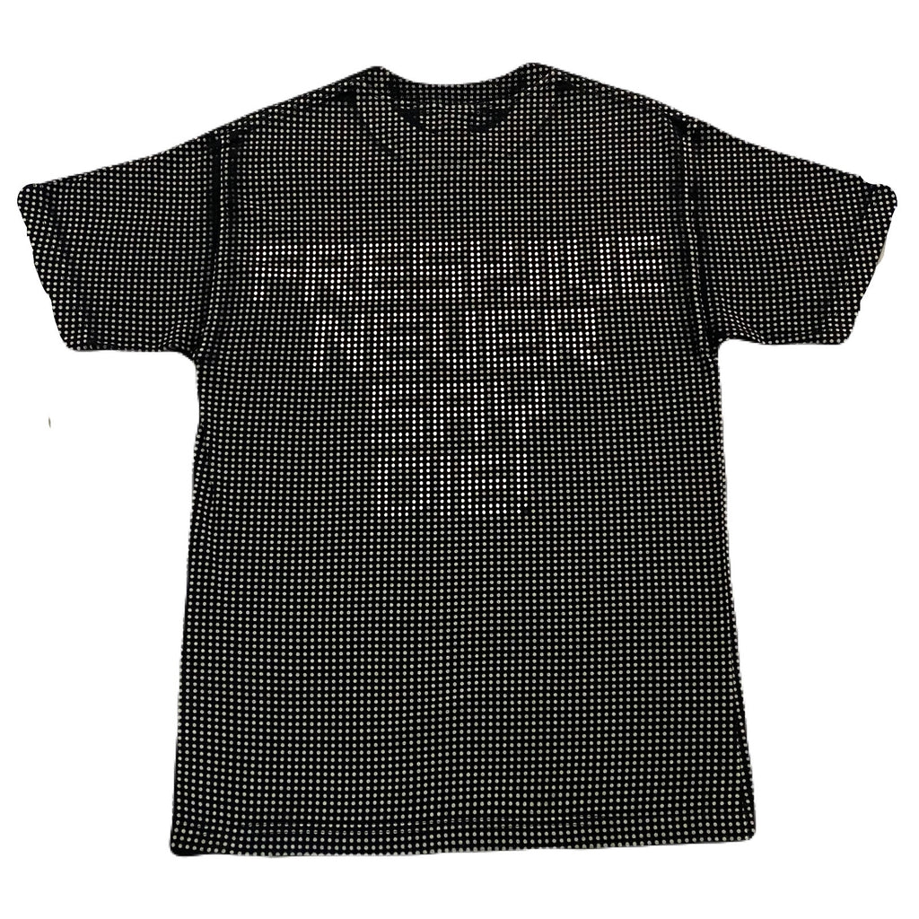 Vintage Freshjive Fresh Jive Skull Never Say Die! Polka Dot All Over Print T-Shirt Men’s Medium