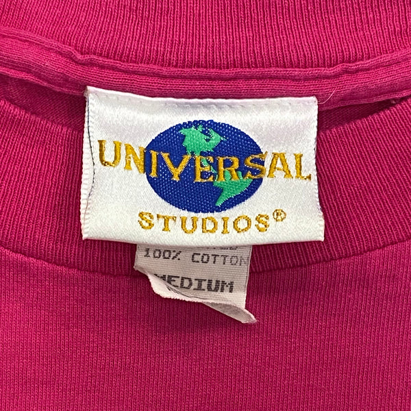 Vintage Universal Studios Hollywood Fireworks Puffy Print T-Shirt Men's Medium