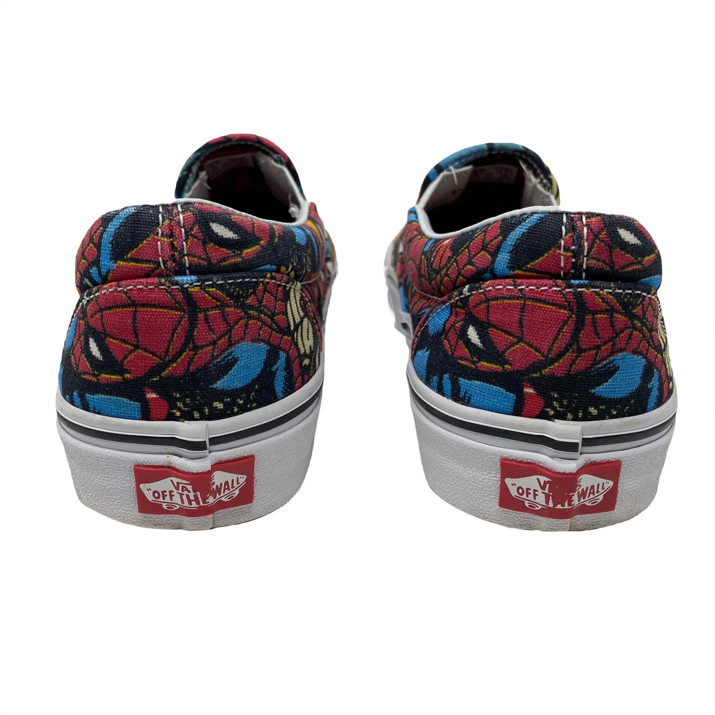 Vans x Marvel Spider-Man All Over Print Slip-On Sneakers Men’s Size 9 Women’s 10.5