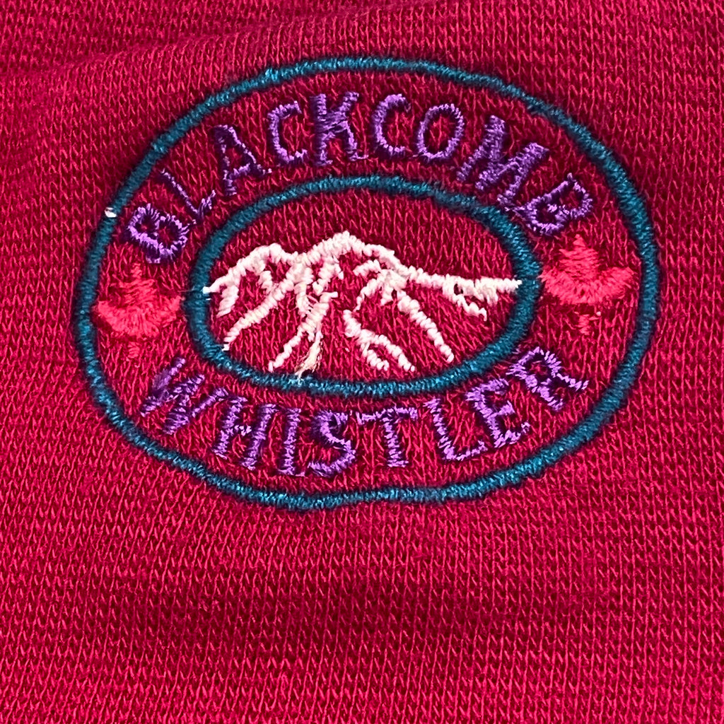 Vintage Whistler Blackcomb Embroidered Long Sleeve Turtleneck Shirt Women’s Large