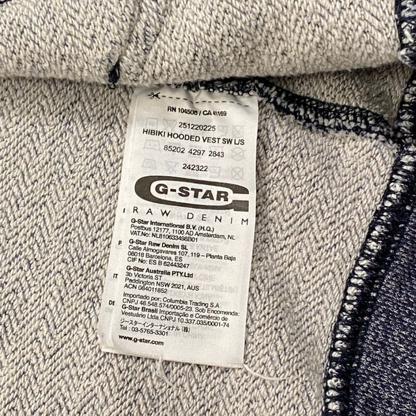 G Star Raw Hibiki Button Up Hoodie Large