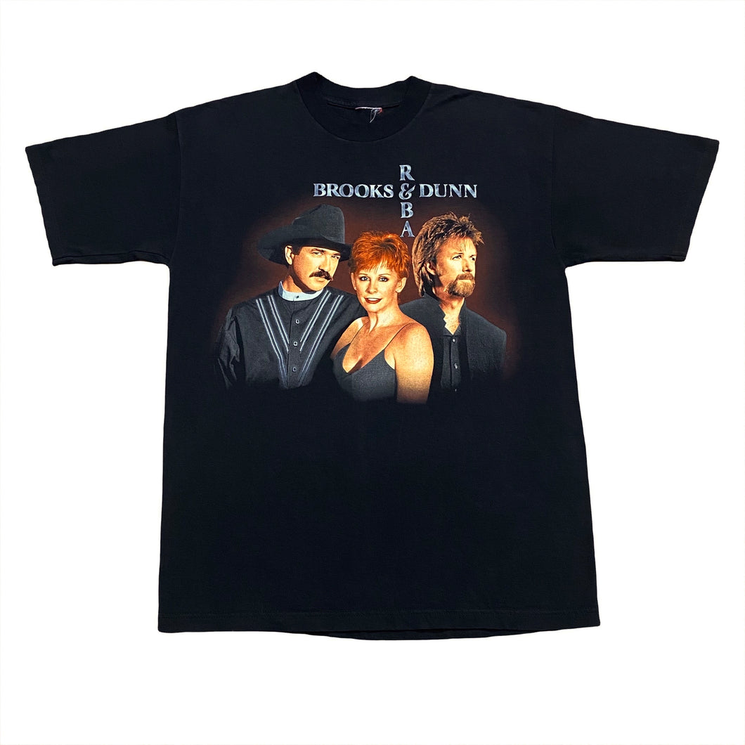 Vintage 1998 Brooks & Dunn and Reba McEntire Country Music Tour T-Shirt Men’s XL