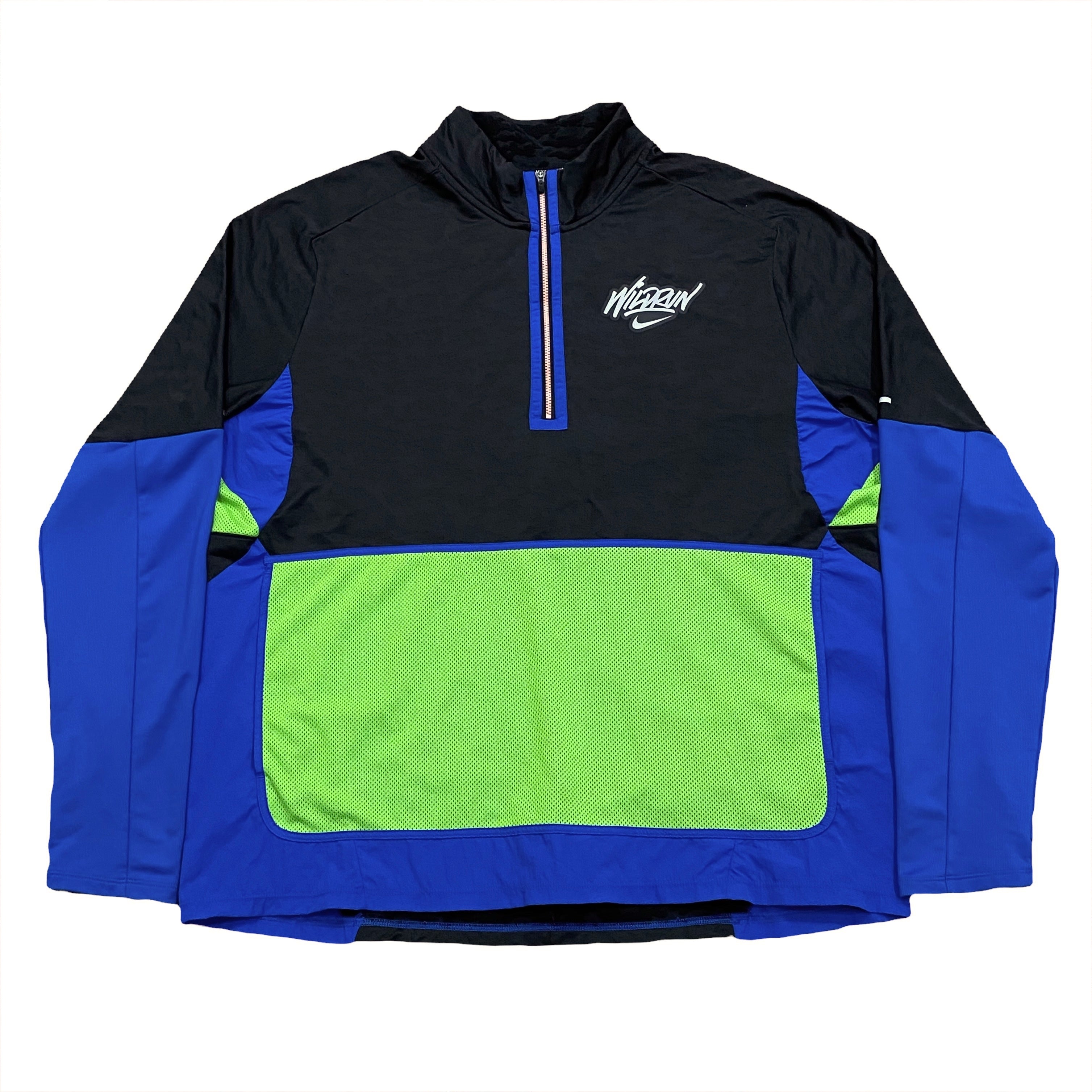 Nike Running Wild Run Element DA0223-010 Half Zip Pullover Jacket XL