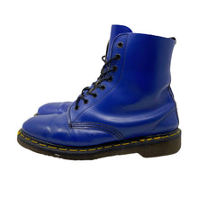 Load image into Gallery viewer, Vintage Dr. Martens 1460 Blue Air Cushion Soles Boots Men’s 8 US Women’s 9.5 US
