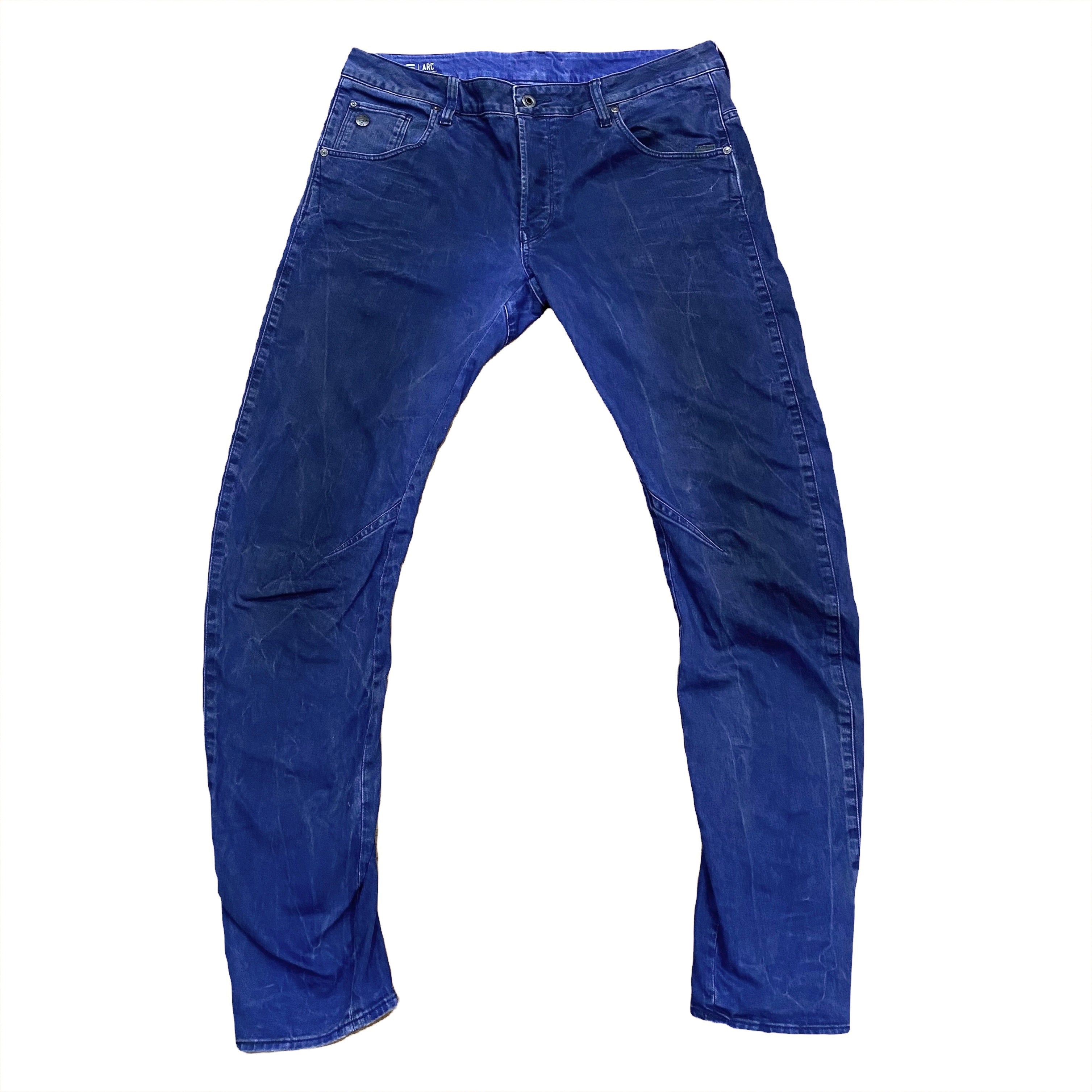 G-Star Raw Arc 3D Slim Coj Blue Jeans 34 x 34 (37 x 32)