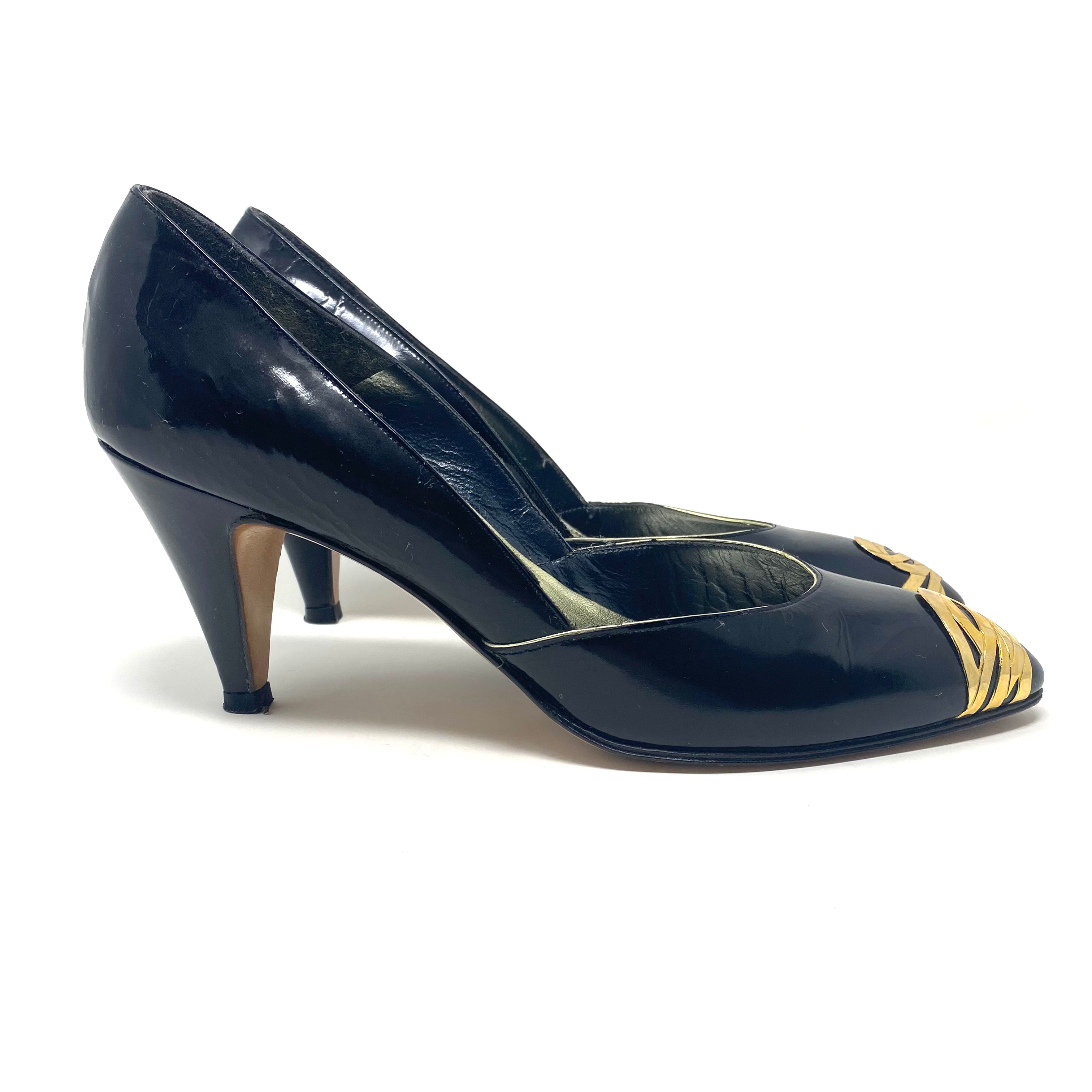 Roberto Capucci Labelle Leather High Heels Women’s 6.5 With Box