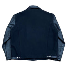 Load image into Gallery viewer, Vintage IBM Wool/Leather Bomber Varsity Jacket Custom Made By Roots Large

