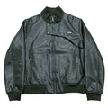 Sean John Faux Leather Green Shearling Lined Jacket 2XL