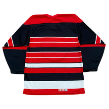 Load image into Gallery viewer, Vintage CCM NHL Chicago Blackhawks Barber Pole Maska Hockey Jersey Men’s Small
