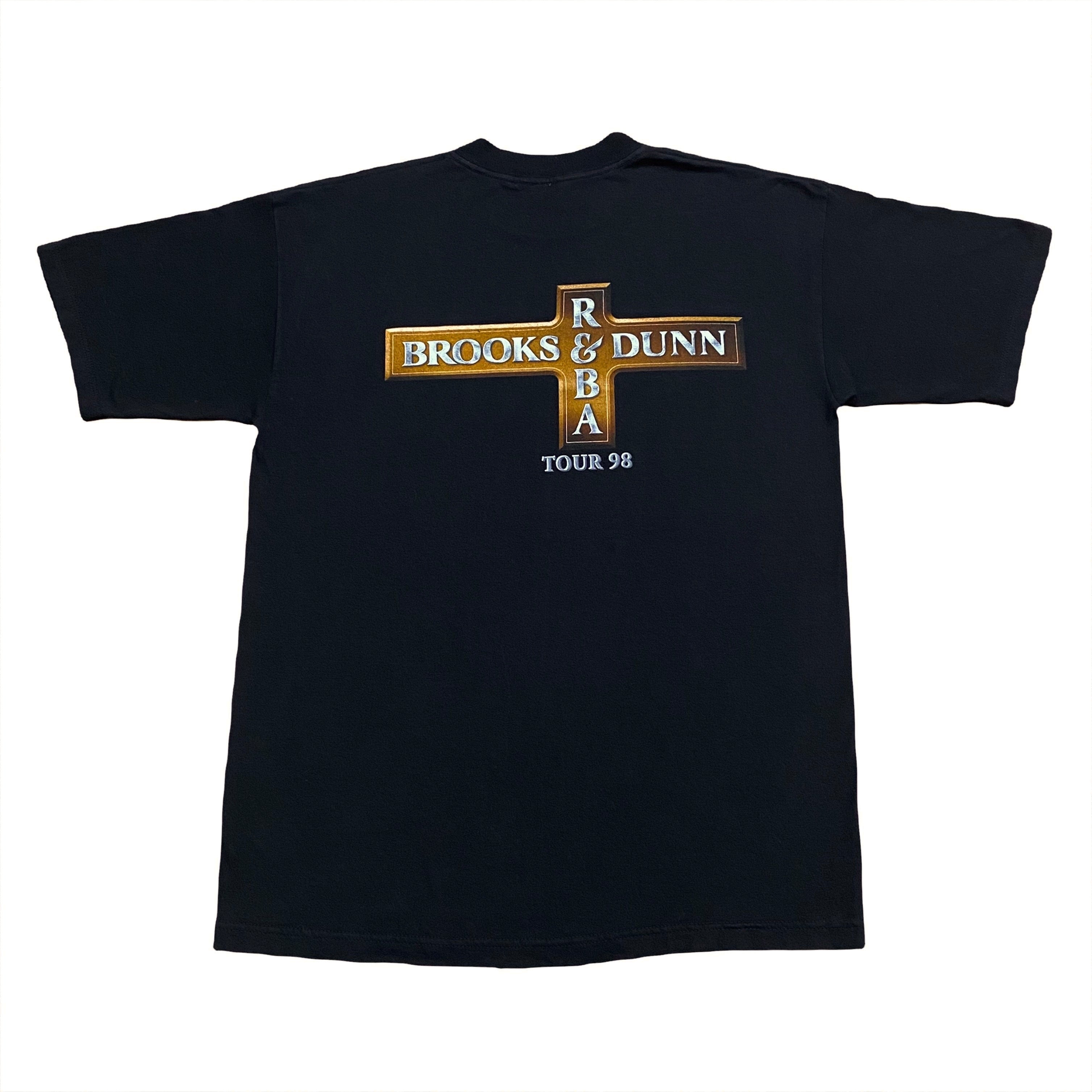 Vintage 1998 Brooks & Dunn and Reba McEntire Country Music Tour T-Shirt Men’s XL