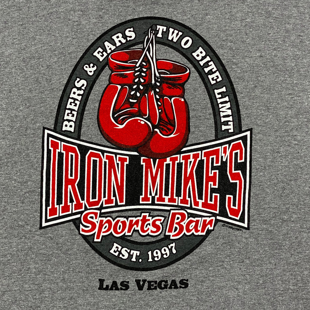Vintage Iron Mike’s Sports Bar Las Vegas Mike Tyson Boxing T-Shirt Men’s XL