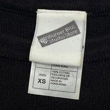 Load image into Gallery viewer, Vintage 1999 Warner Bros. Studio Store Tweety Bird Embroidered Black T-Shirt Women’s XS

