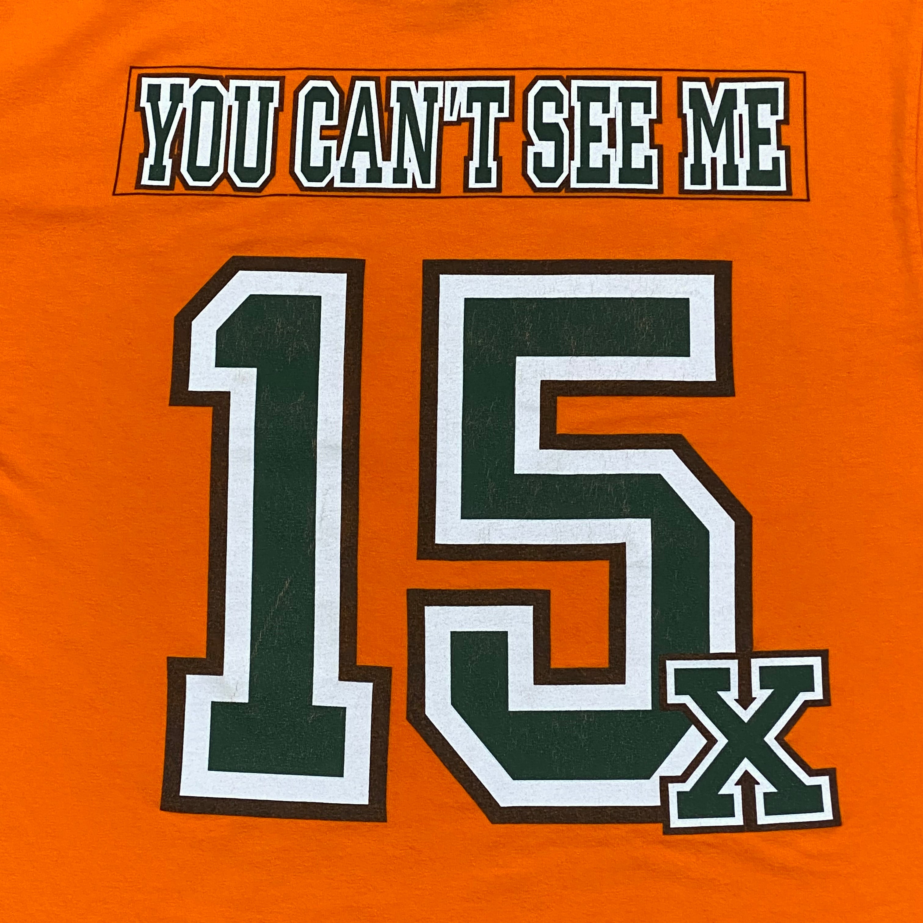 WWE John Cena Never Give Up 15x Champ T-Shirt Medium